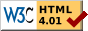 HTML 4.01 Transitional testé et sans erreur